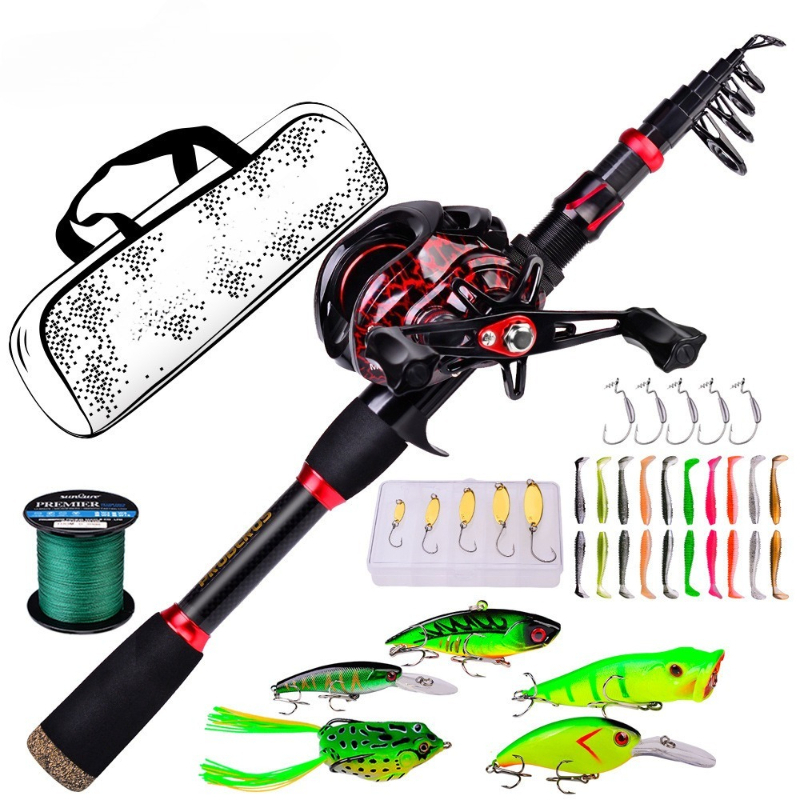 Carbon Fiber Long Casting Bait - огляд і ціна Fishing Rod Combo