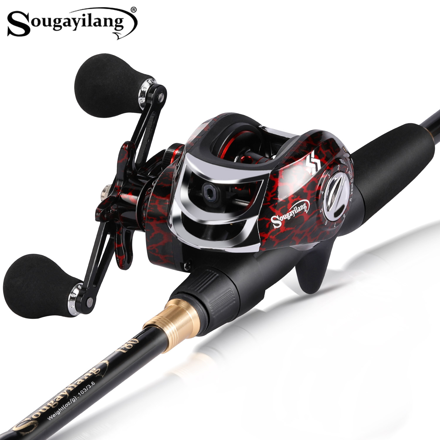 Sougayilang 1.8-2.4m Casting F - огляд і ціна Fishing Rod Combo
