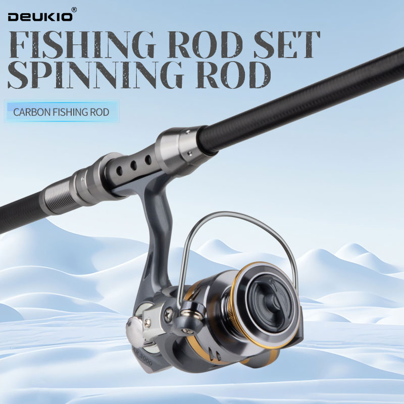 DEUKIO Fishing Rod and Reel Co - огляд і ціна Fishing Rod Combo