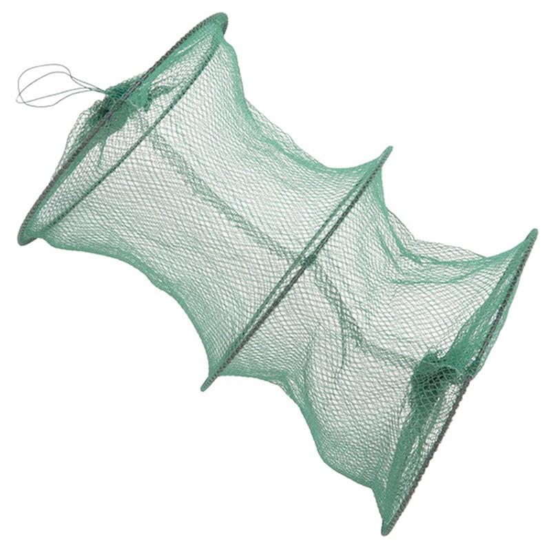 Folding Round Nylon Mesh Metal - огляд і ціна Fishing Rod Casting